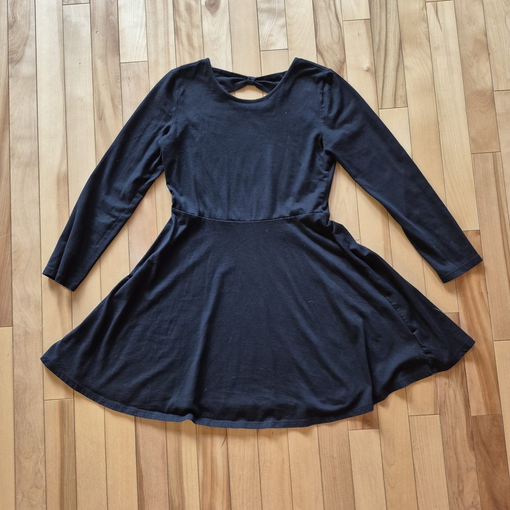 3/15$ Place Black Casual Kids Dress